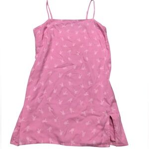 Playboy pacsun pink slip dress